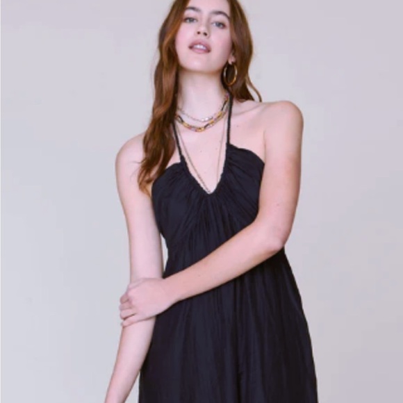 Xirena black Maggie halter maxi dress - Medium - Picture 2 of 6